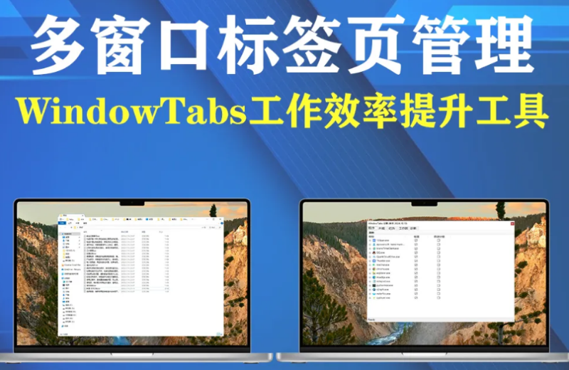 WindowTabs 免费窗口标签化工具我用了两周：多窗口混乱终于治好了-春风宝库